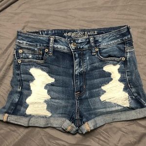 AE Hi Rise Shortie Size 10